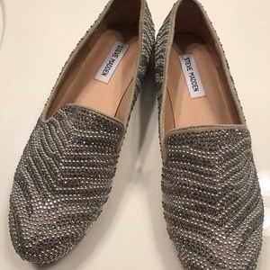 Steve Madden rhinestone loafer